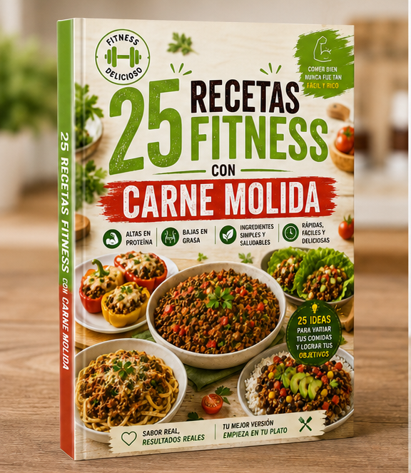 25 PLATOS FITNESS CON CARNE MOLIDA