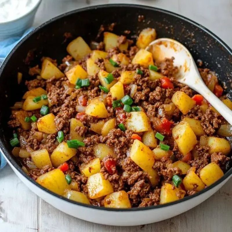 Carne Molida con Papas